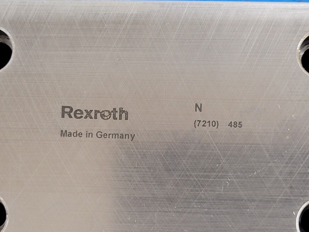 Rexroth Extra Wide Linear Guide R167121410 7210 Series 1 Rail 2 Blocks 19"