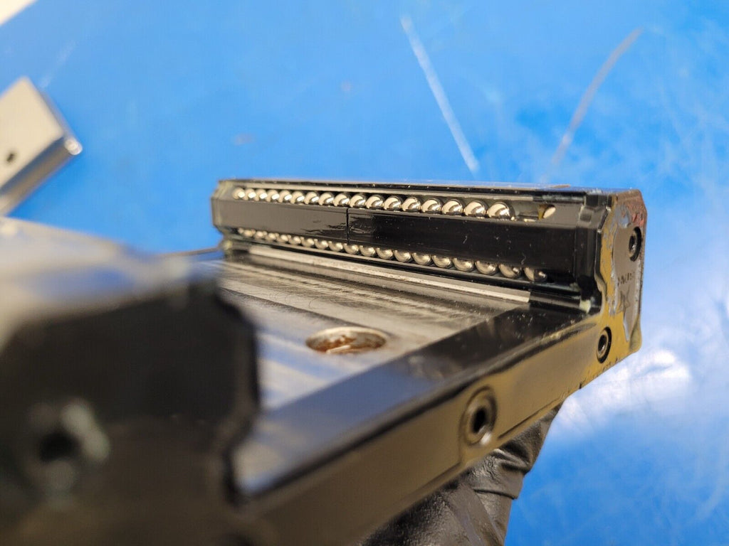 Rexroth Extra Wide Linear Guide R167121410 7210 Series 1 Rail 2 Blocks 19"