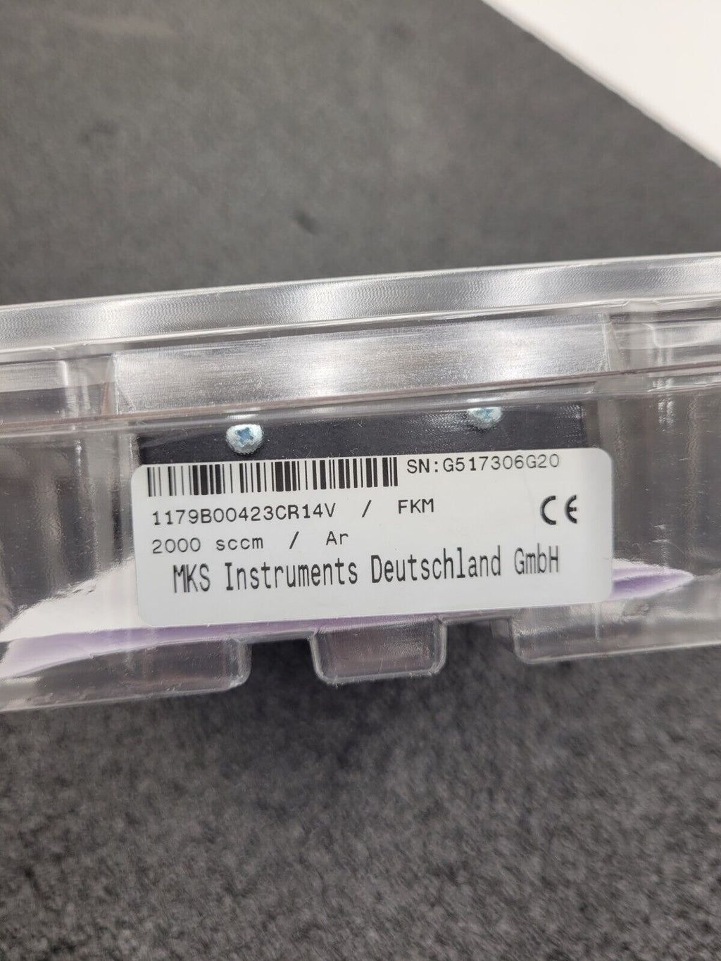 MKS 1179BX23CR14NSPC1 Mass-Flo Mass Flow Controller 2000SCCM AR Working Pull