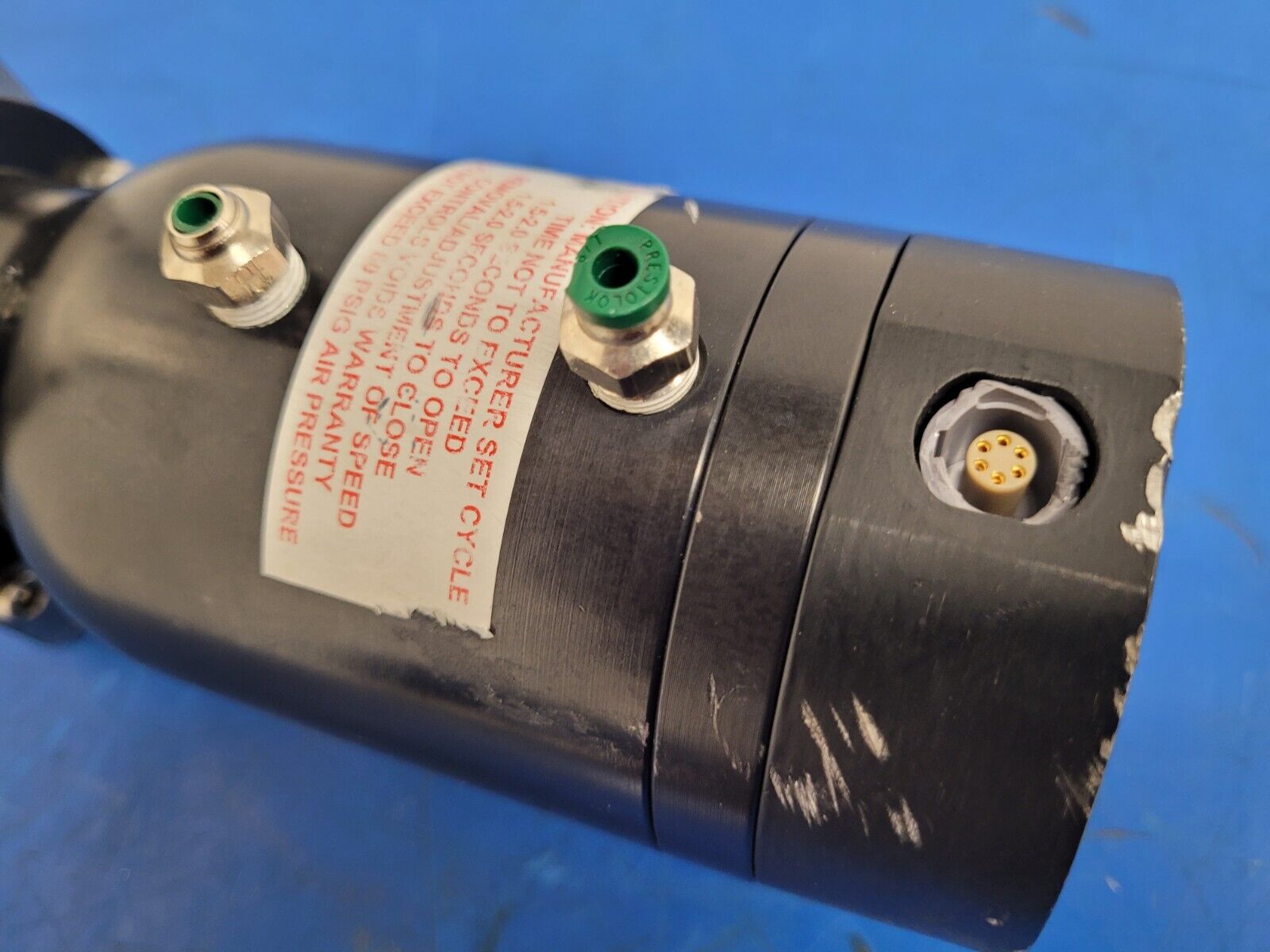 Boc Edwards Pneumatic Vacuum Gate Valve ISO100 GVI100P 4" ISO-F