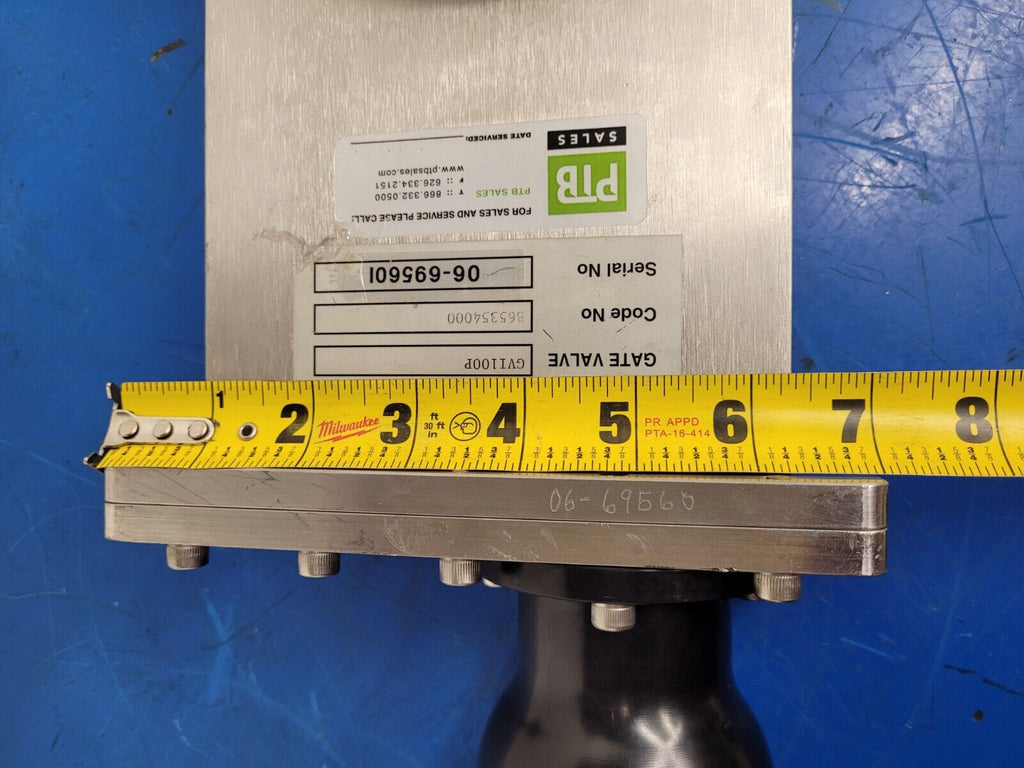 Boc Edwards Pneumatic Vacuum Gate Valve ISO100 GVI100P 4" ISO-F