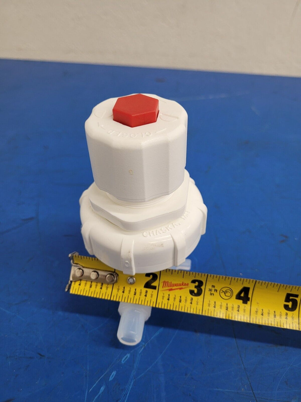 5x Entegris Fluoroware 201-42-01-3  Manual Diaphragm Valve 1/2" Flaretek Fitting