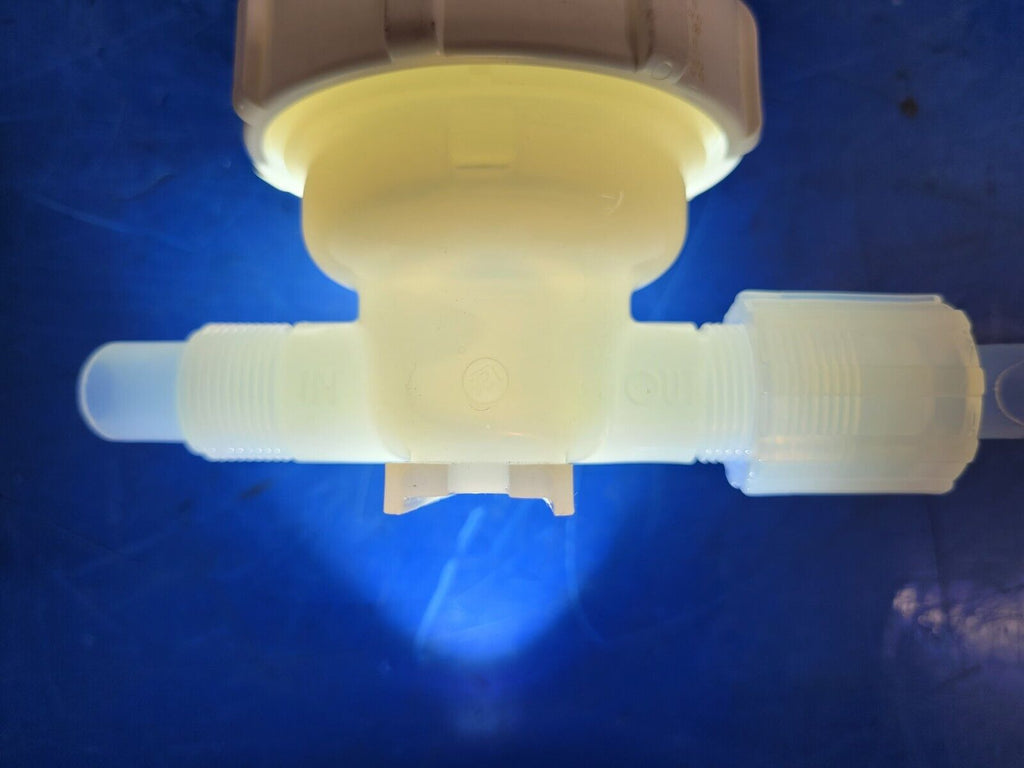 5x Entegris Fluoroware 201-42-01-3  Manual Diaphragm Valve 1/2" Flaretek Fitting