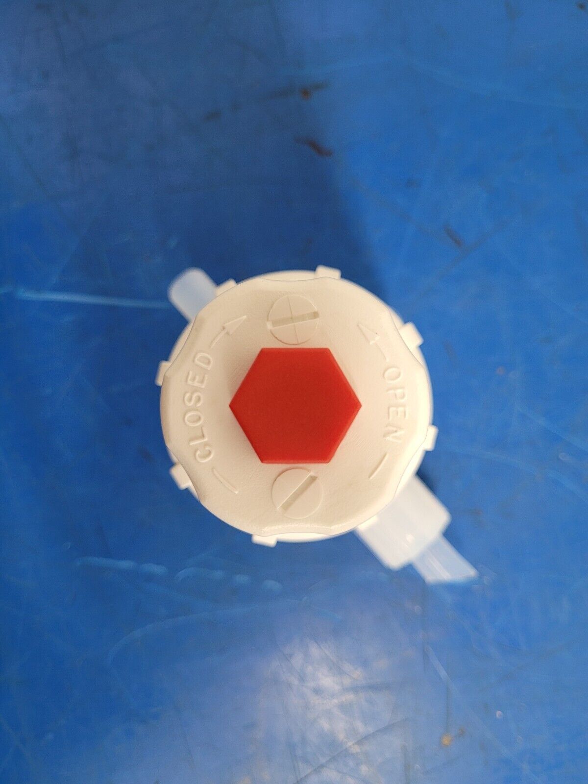 5x Entegris Fluoroware 201-42-01-3  Manual Diaphragm Valve 1/2" Flaretek Fitting