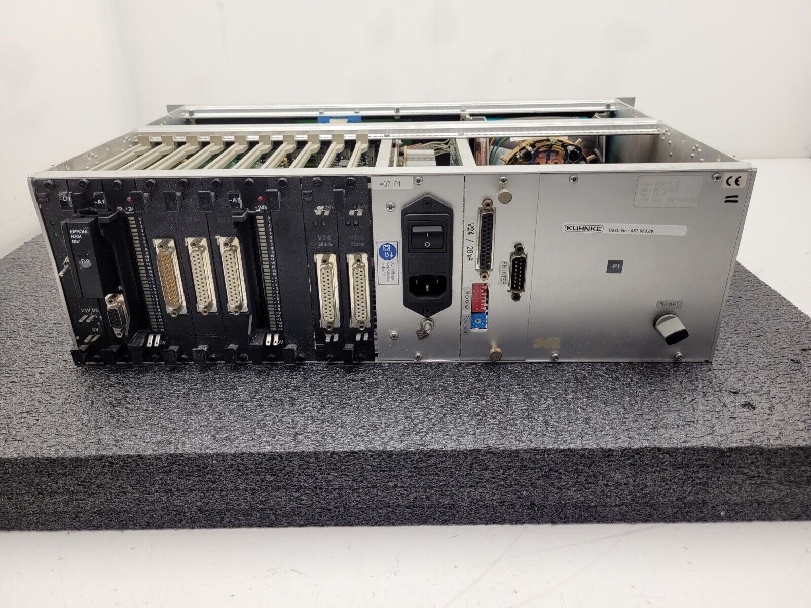 Kuhnke G/3RE 5.5" 230V 50Hz 658.650.00 Plating Deposition Controller PLC