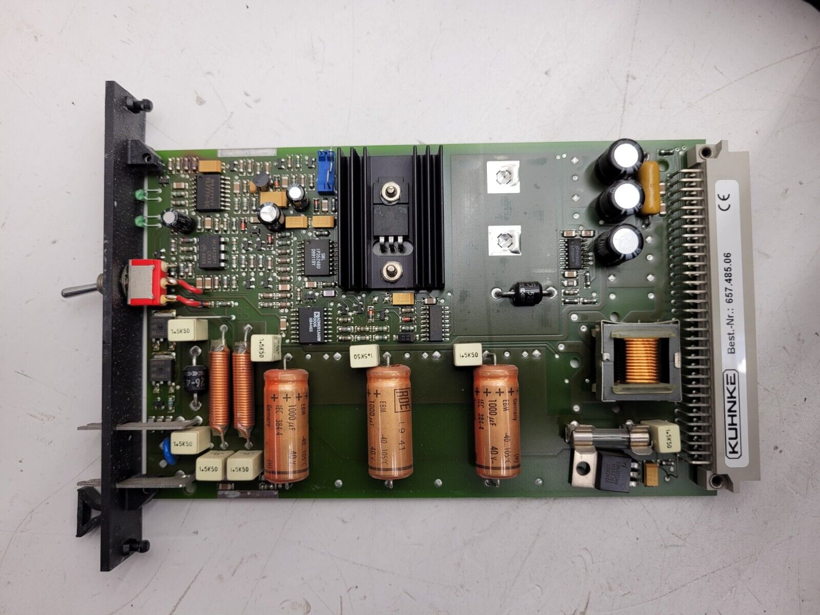 Kuhnke G/3RE 5.5" 230V 50Hz 658.650.00 Plating Deposition Controller PLC