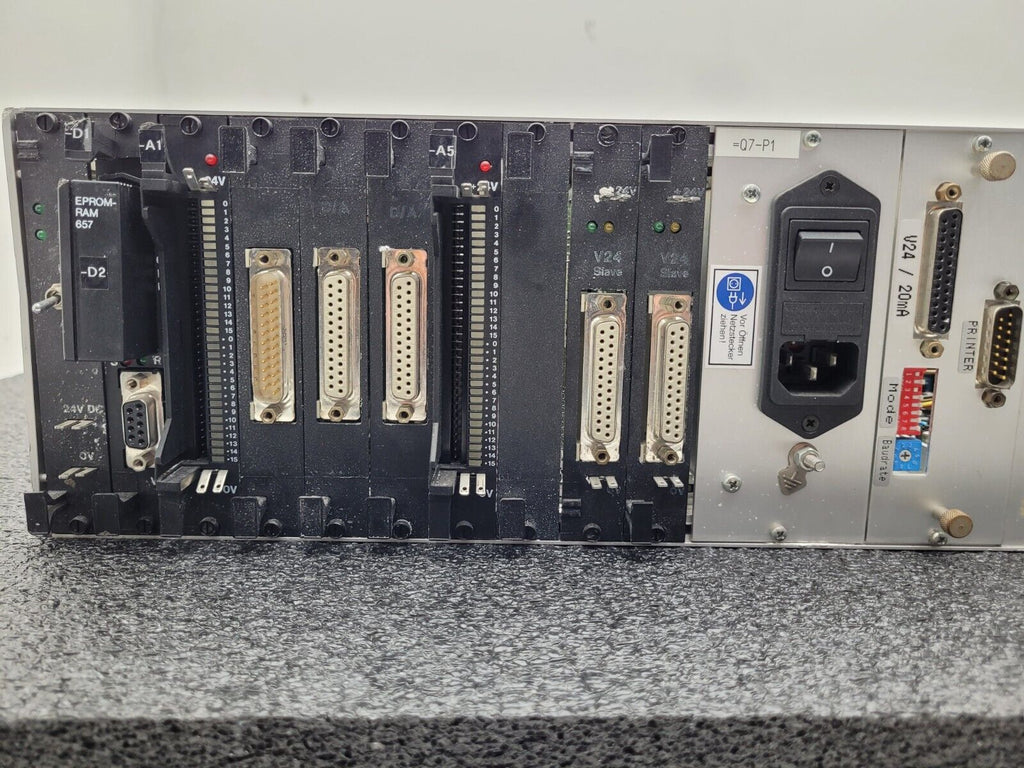 Kuhnke G/3RE 5.5" 230V 50Hz 658.650.00 Plating Deposition Controller PLC