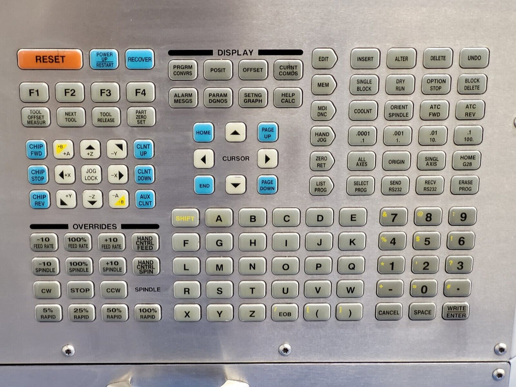 2005 Haas CNC VF-2SS Control Panel HMI Intact Working Tested