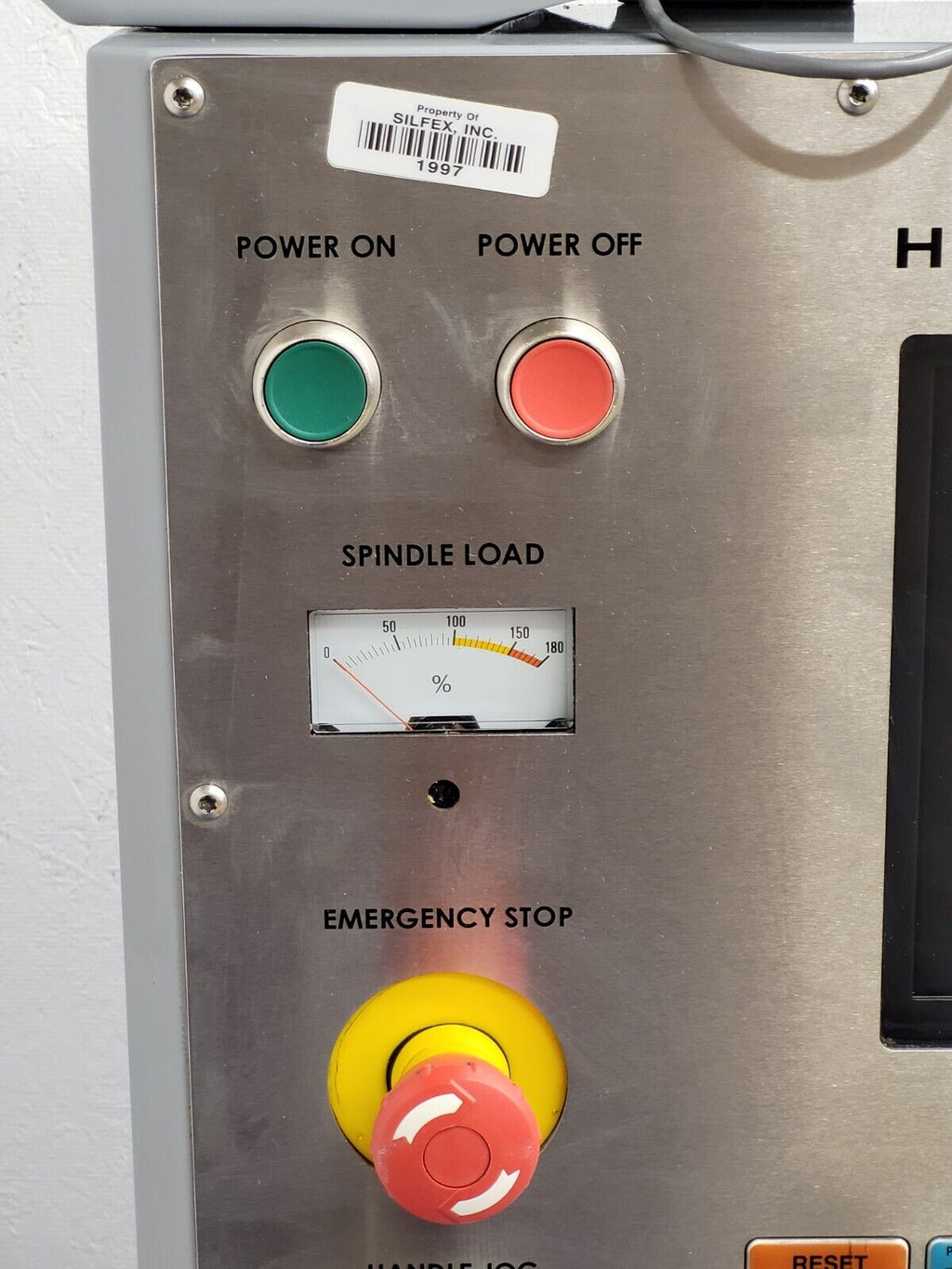 2005 Haas CNC VF-2SS Control Panel HMI Intact Working Tested