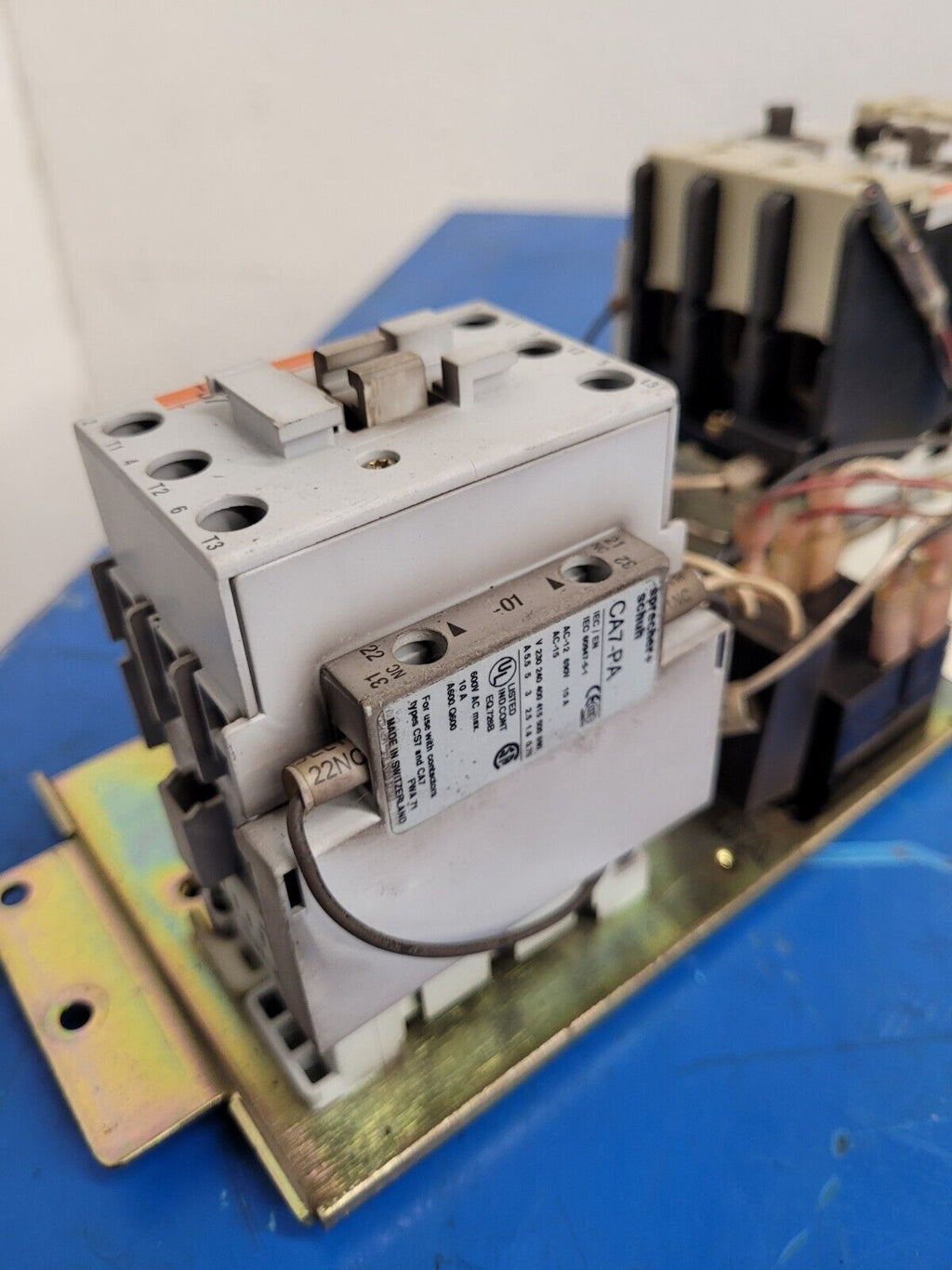 2005 Haas CNC VF-2SS Fuse Breaker Contactor Control 4075H Intact Working Tested