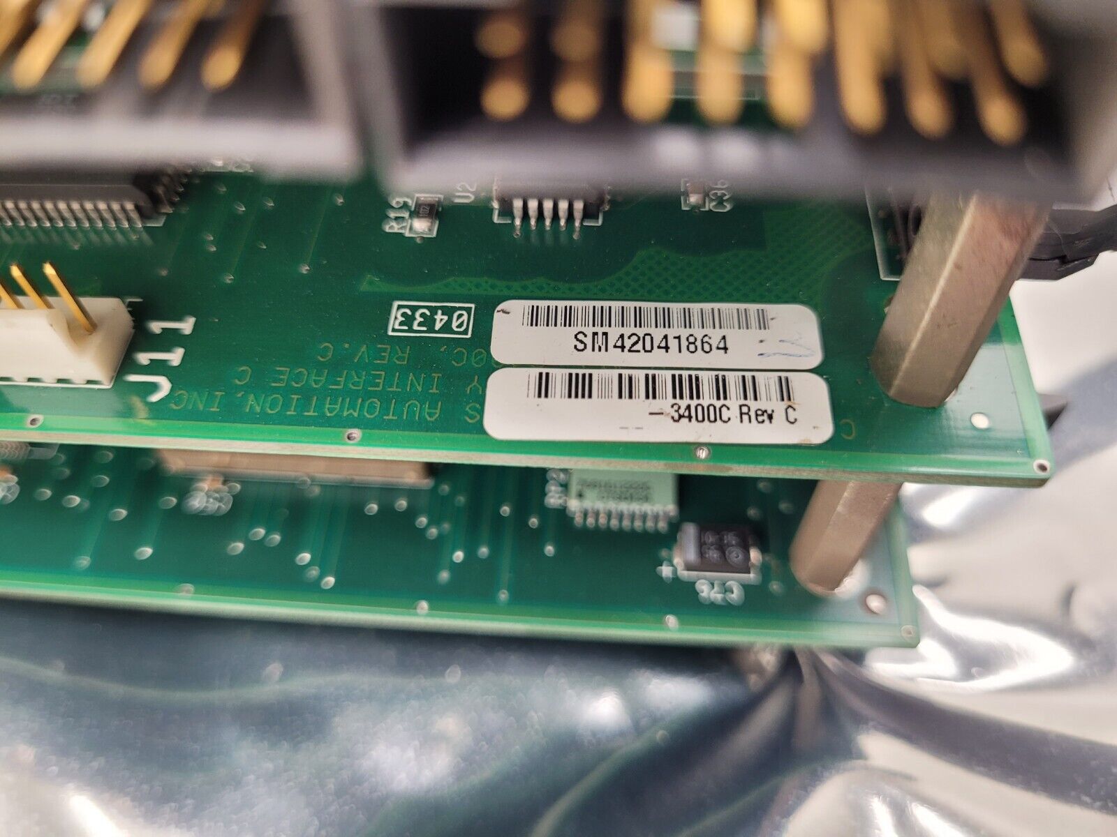 HAAS 4023M Rev C Mocon Motor Controller Board 2005 VF-2SS Working Pull