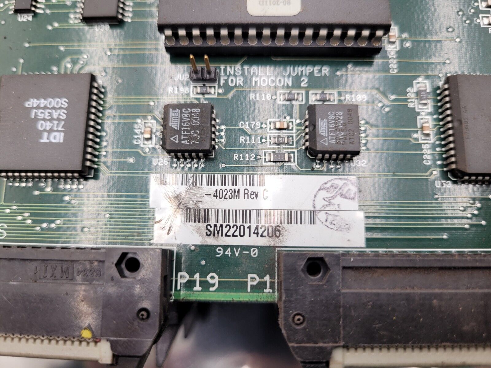 HAAS 4023M Rev C Mocon Motor Controller Board 2005 VF-2SS Working Pull