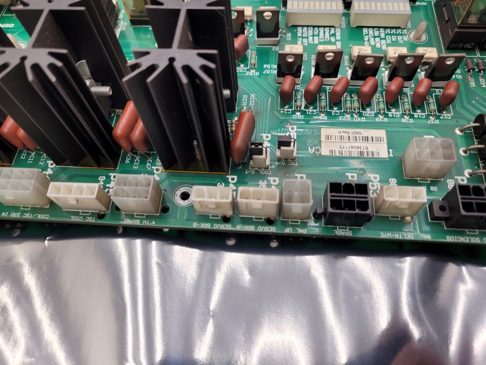 HAAS 3083TM Rev H I/O Controller Board 2005 VF-2SS Working Pull