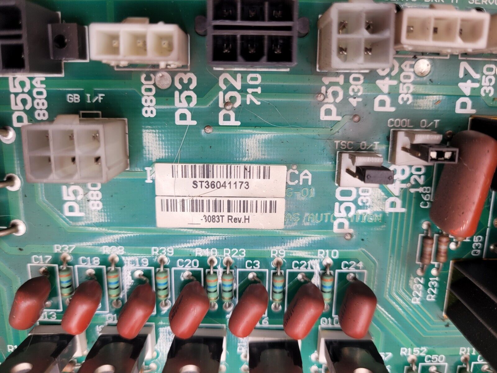 HAAS 3083TM Rev H I/O Controller Board 2005 VF-2SS Working Pull