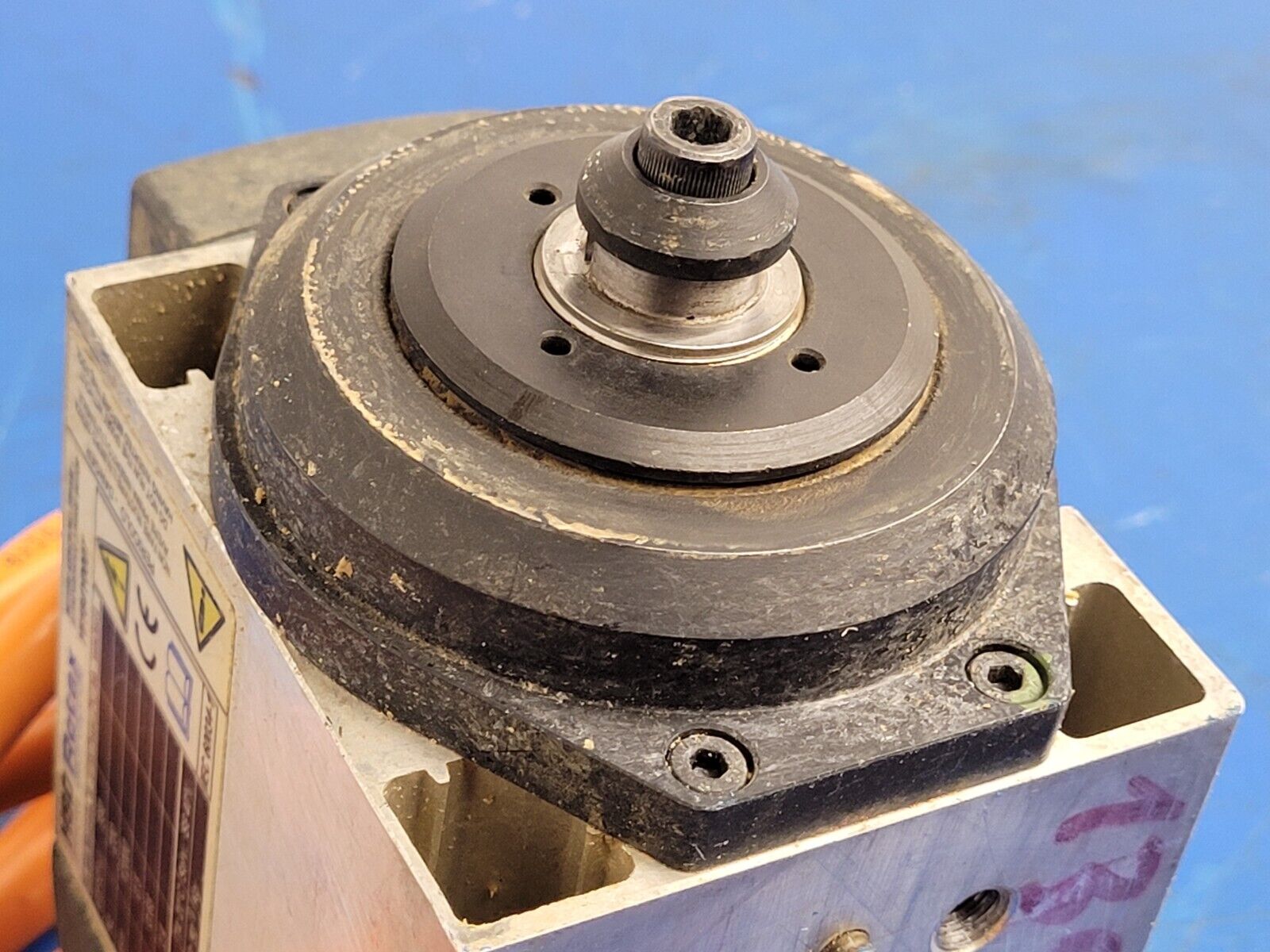 HSD Rotax Spindle Motor Y6164Y007 12000 rpm Polymac Akron 440 Spins ok Unit B