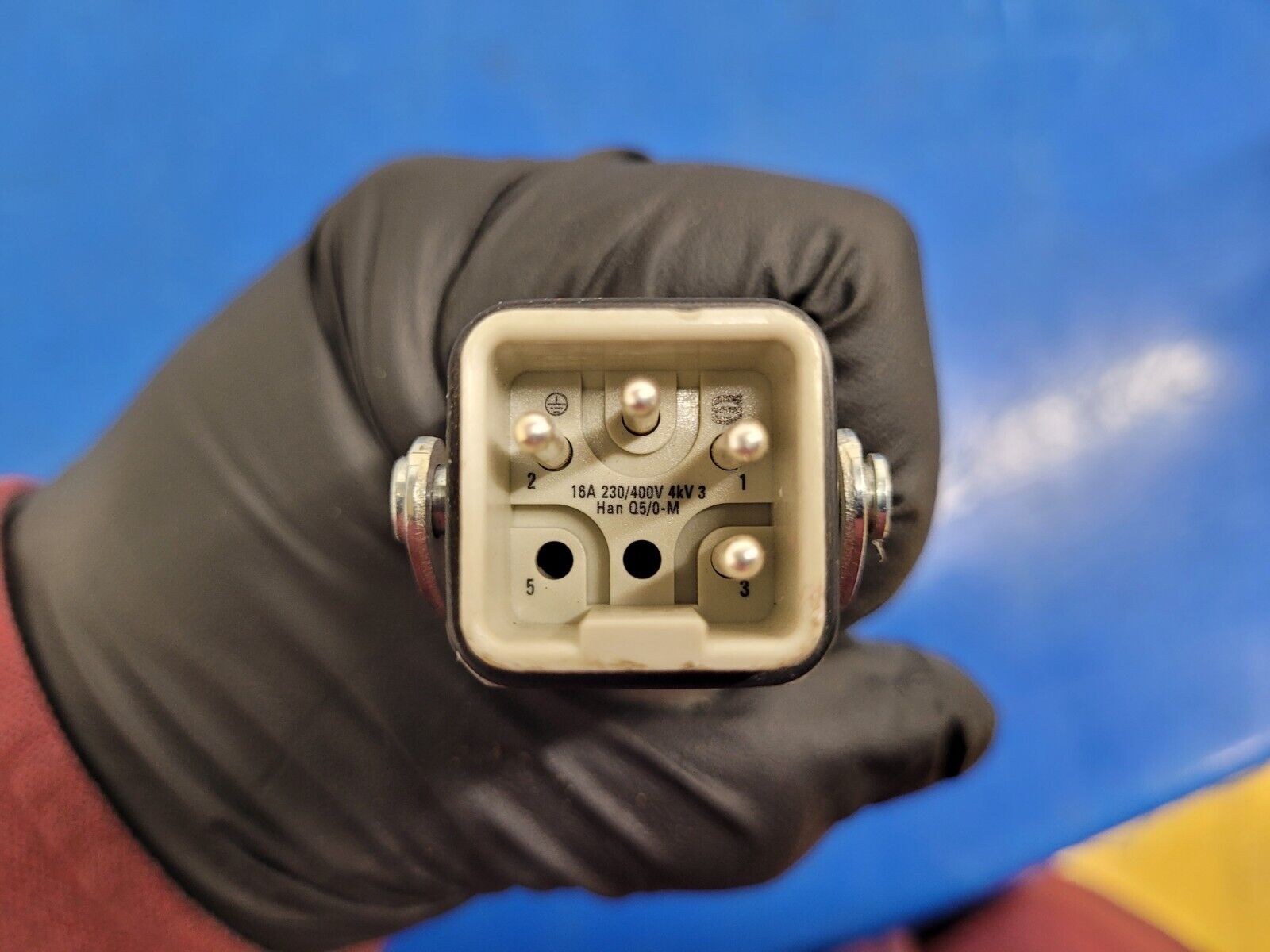 HSD Rotax Spindle Motor Y6164Y007 12000 rpm Polymac Akron 440 Spins ok Unit B