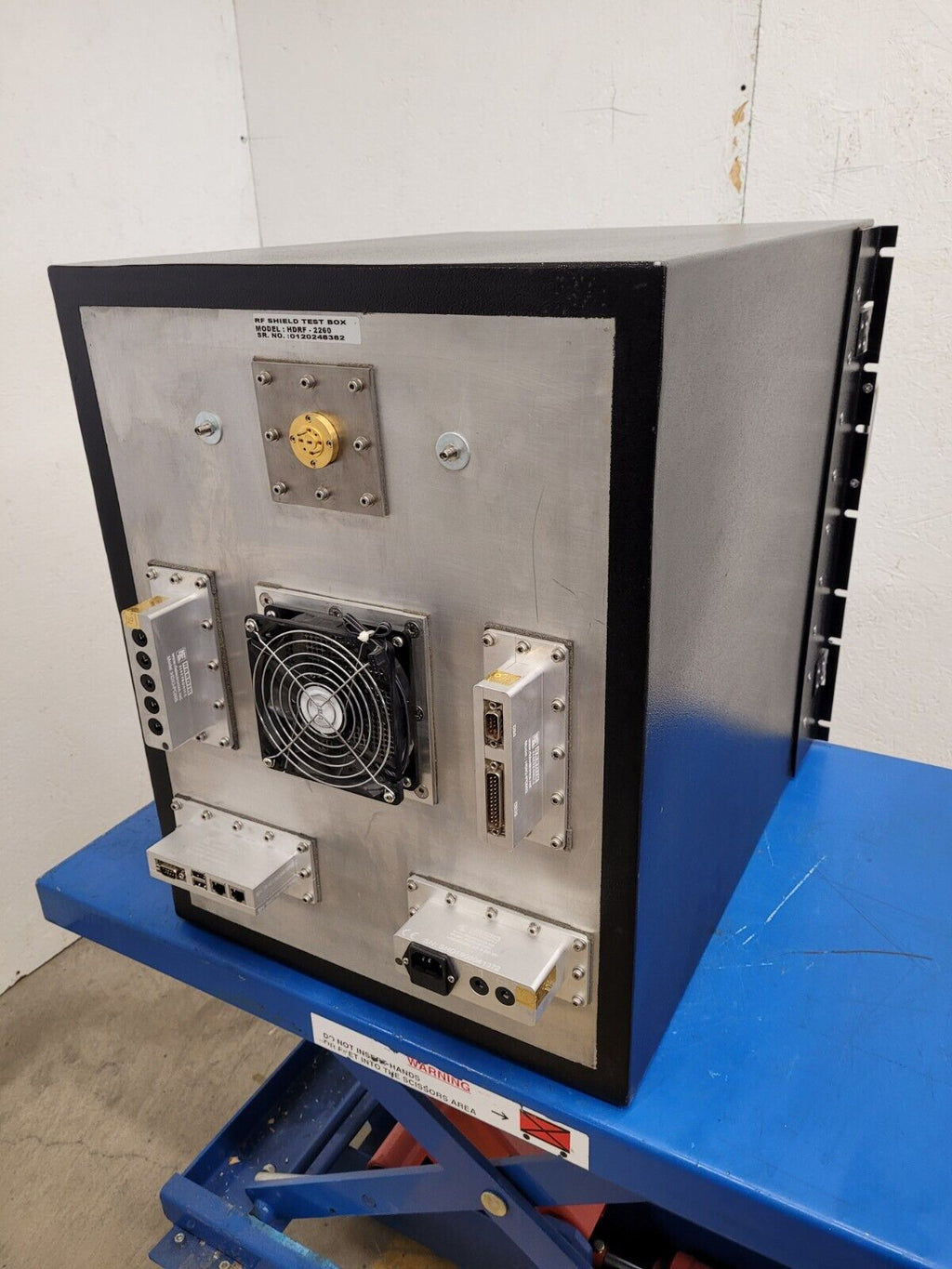 RF Electronics Rack Mount Shield Test Box HDRF-2260 Bluetooth RFID 3G LTE 5G FR1