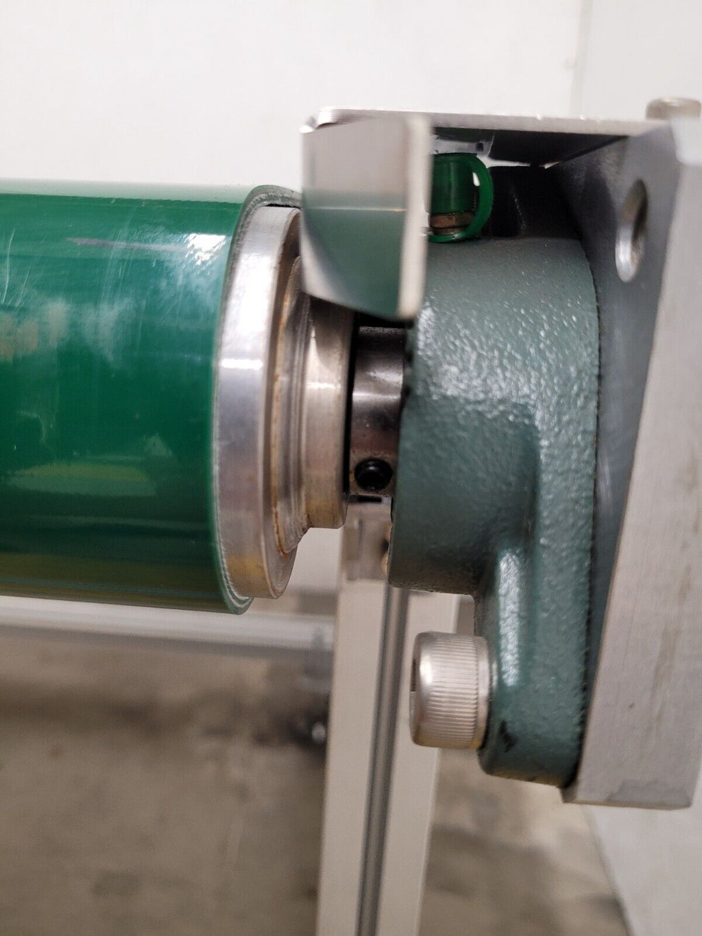 Custom Flat Belt Oriental Motor Driven Conveyor 32" wide 42" Long Extruded Frame