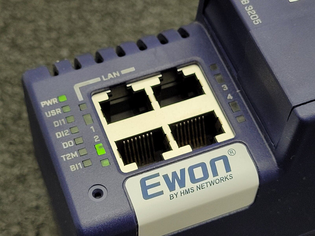 Ewon Flexy 205 IIOT 02801 Industrial Ethernet Router Data Gateway FLB 3205 4G NA