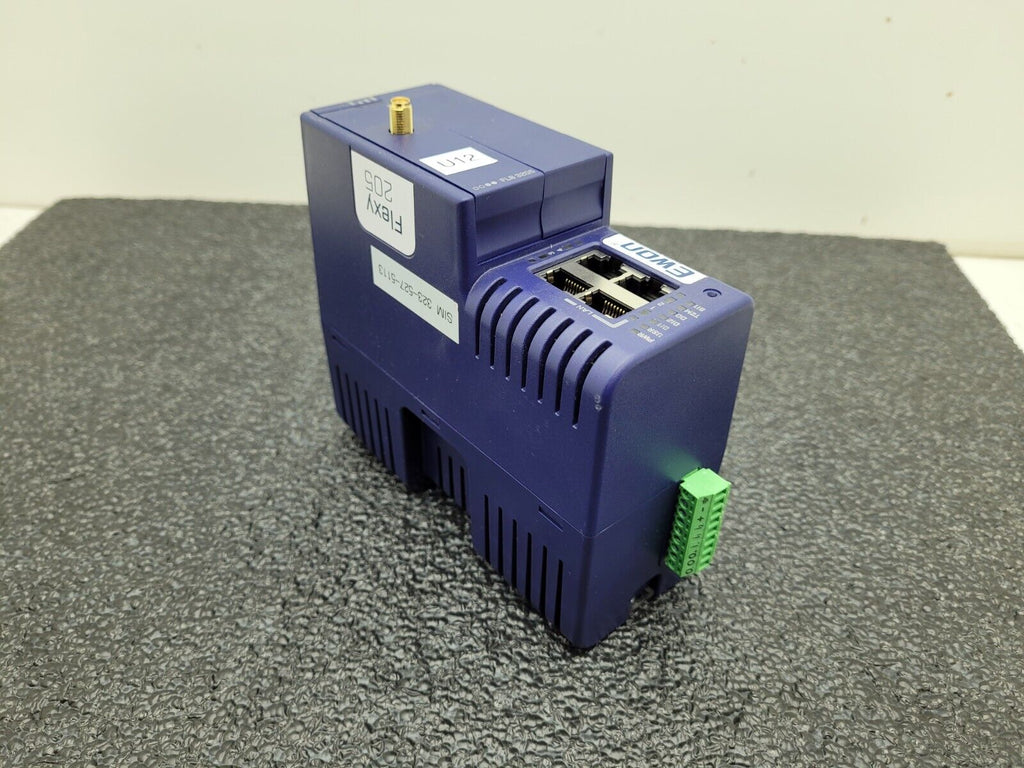 Ewon Flexy 205 IIOT 02801 Industrial Ethernet Router Data Gateway FLB 3205 4G NA