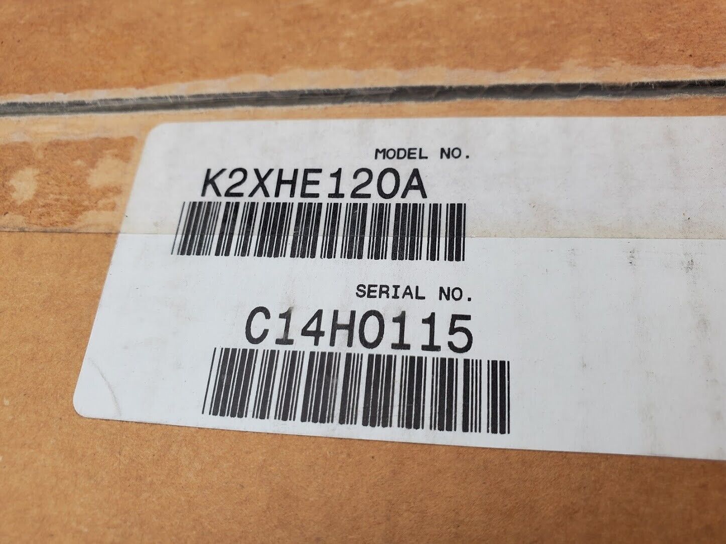 New Kooltronic K2XHE120A Air-to-Air Panel Mounted Heat Exchanger 230VAC 16PW/F A