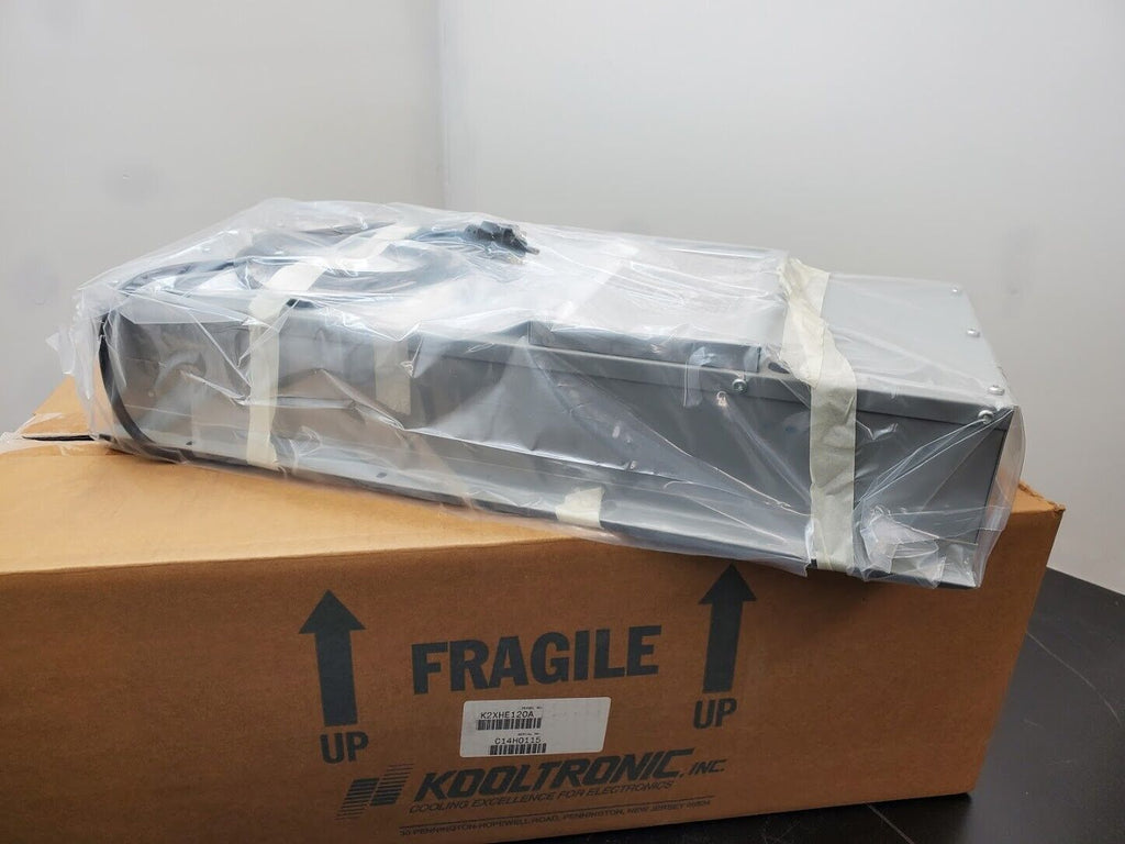 New Kooltronic K2XHE120A Air-to-Air Panel Mounted Heat Exchanger 230VAC 16PW/F A