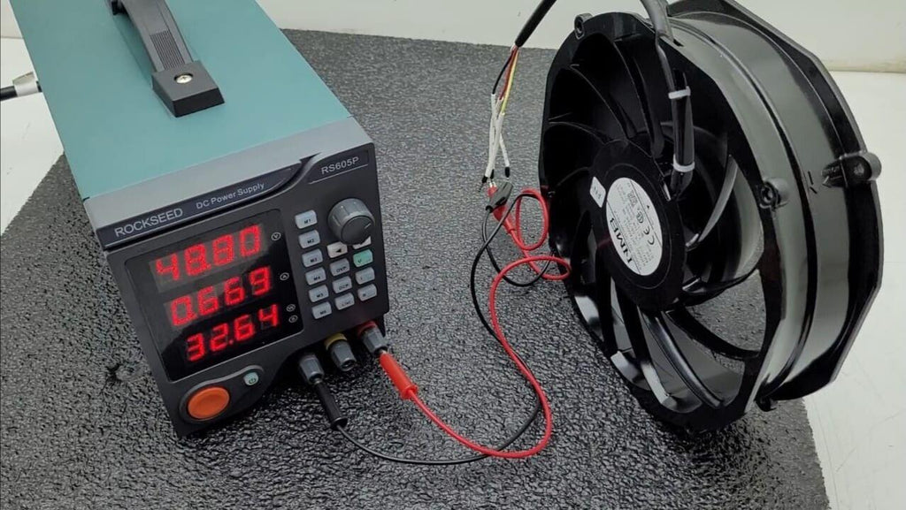 NMB MineBea R200A0-051-D0760 8" 48VDC 6.0A 288.0W PWM Speed Control Fan Tested