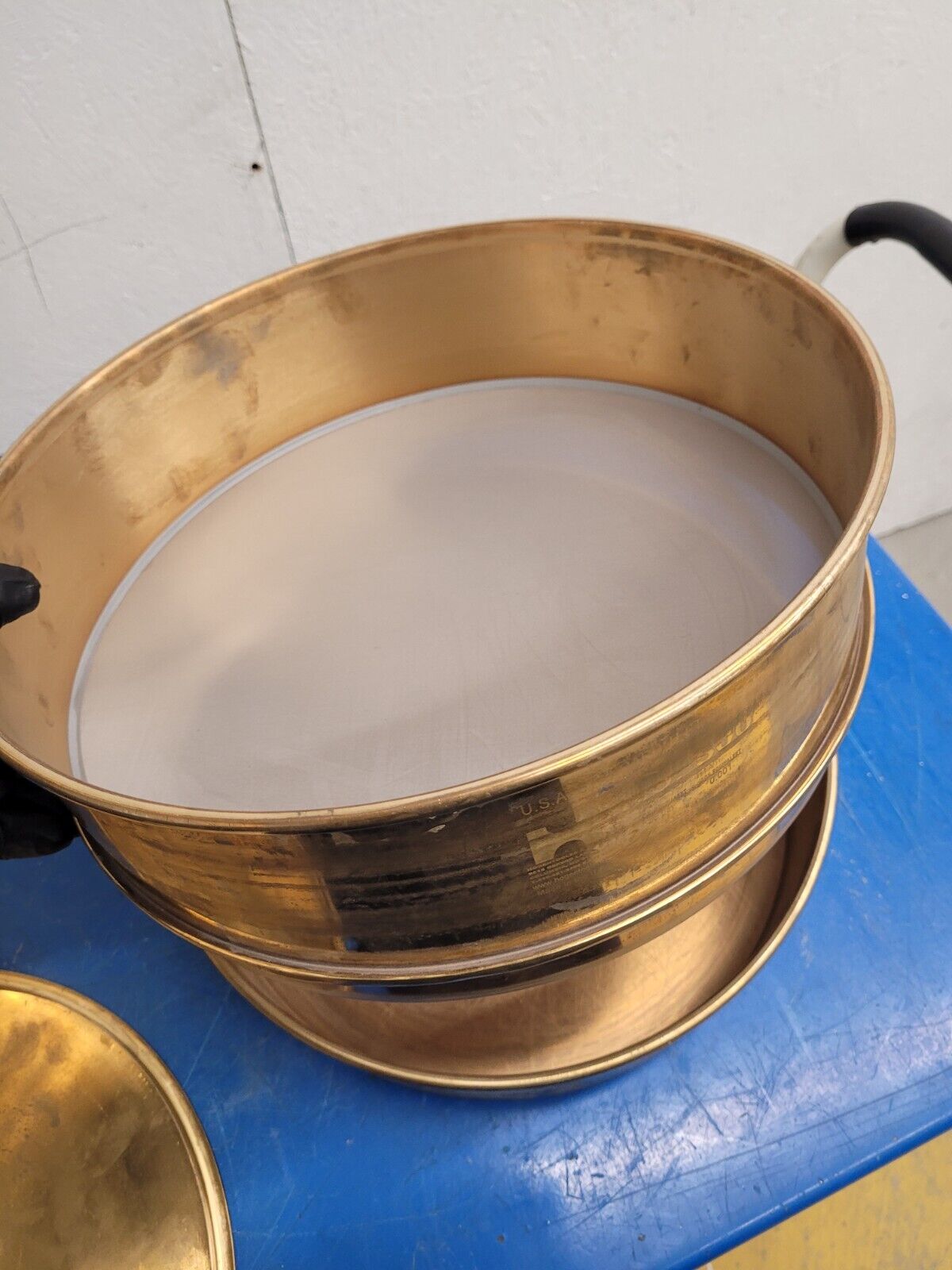 12" Lot of 5x Humbolt Hogentogler 230, 635, 325, 2x 500 Standard Test Sieve