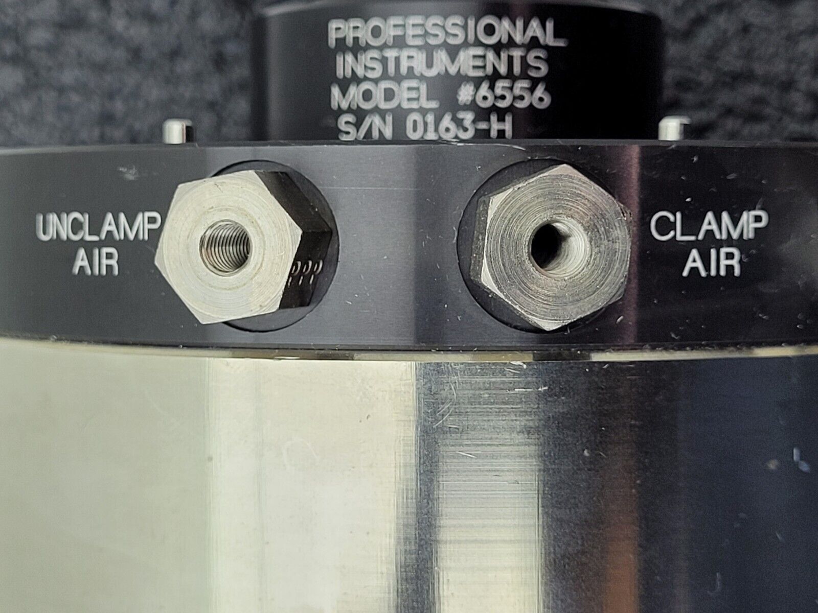 Professional Instruments 6556 Air Bearing Spindle Tested Spins Smoothly L