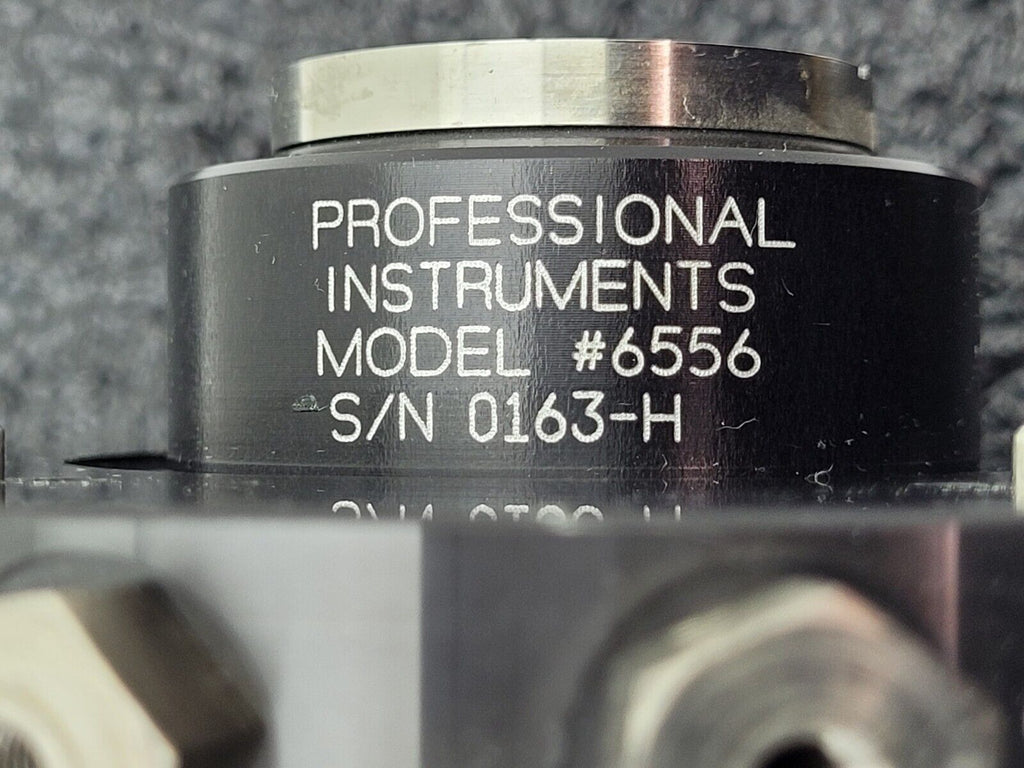 Professional Instruments 6556 Air Bearing Spindle Tested Spins Smoothly L