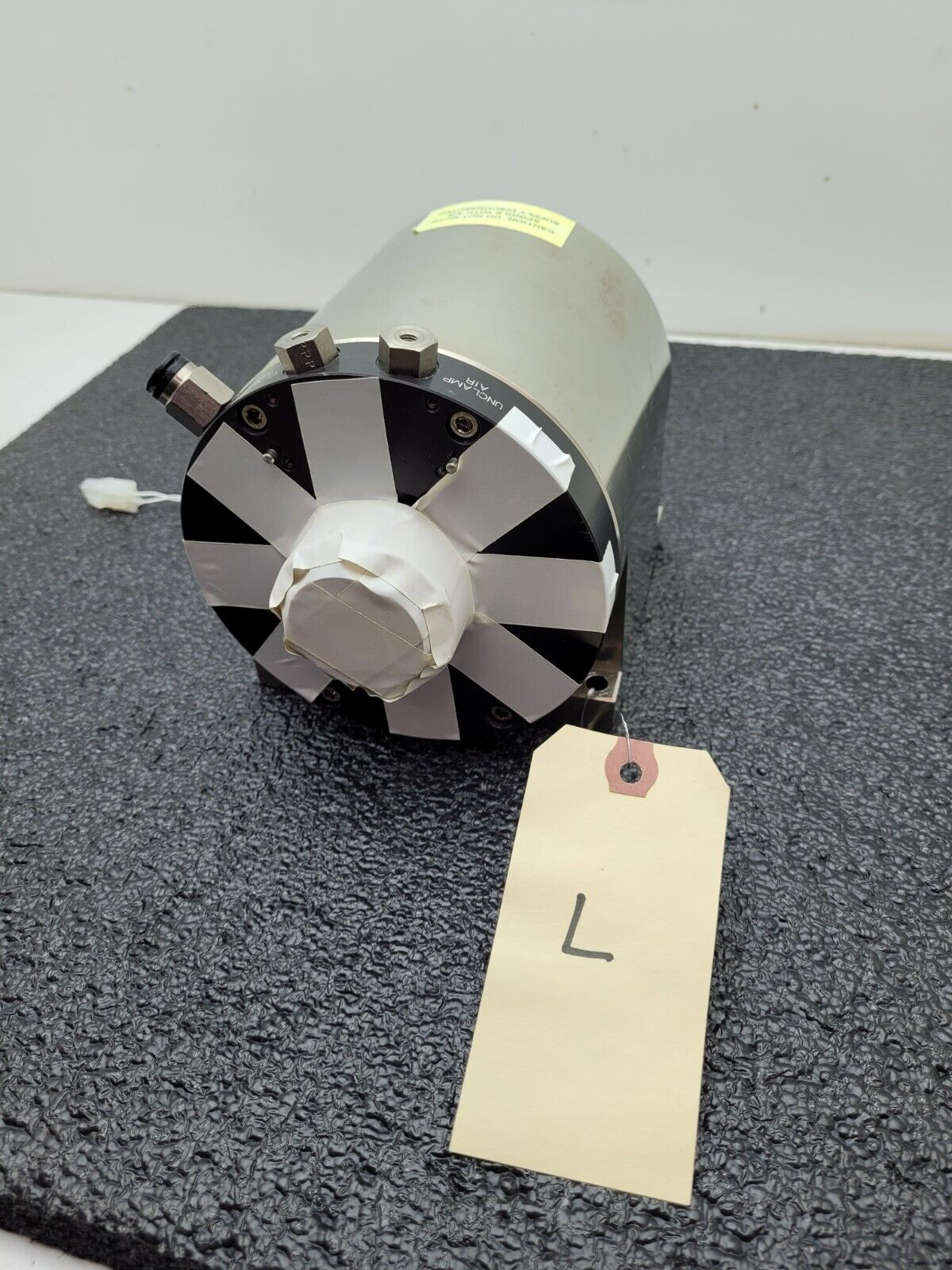 Professional Instruments 6556 Air Bearing Spindle Tested Spins Smoothly L