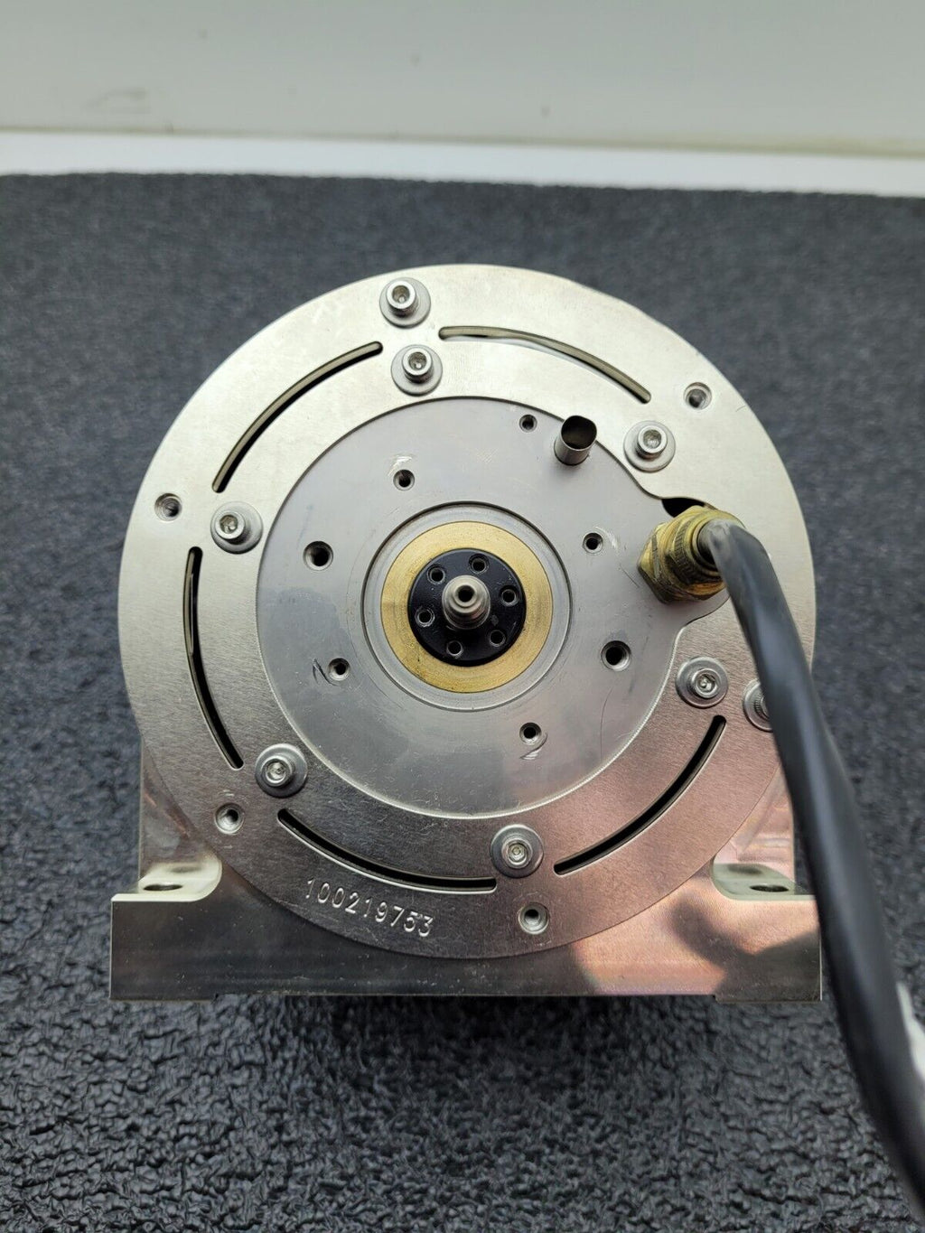 Professional Instruments 6556 Air Bearing Spindle Tested Spins Smoothly L