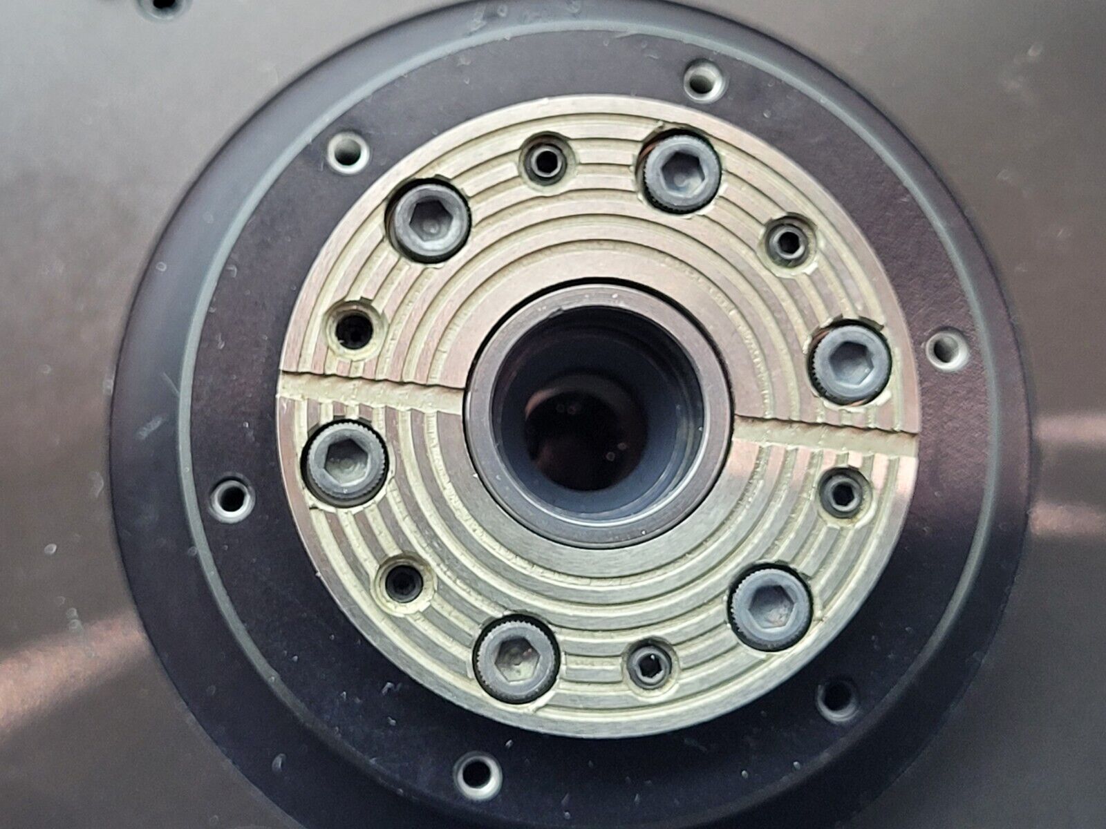 Professional Instruments 6556 Air Bearing Spindle Tested Spins Smoothly L