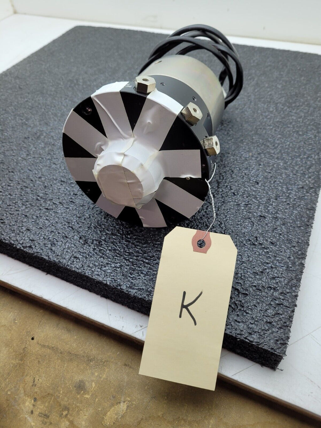 Professional Instruments 6556 Air Bearing Spindle Tested Spins Smoothly K