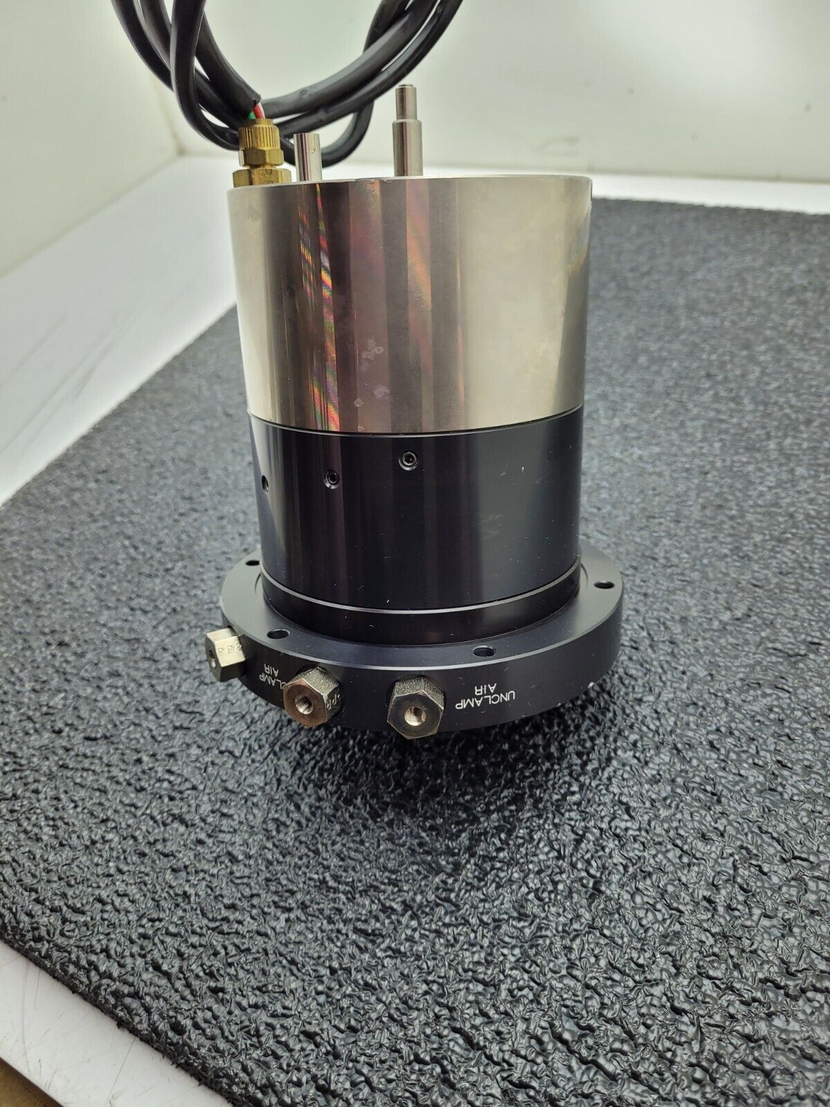 Professional Instruments 6556 Air Bearing Spindle Tested Spins Smoothly K