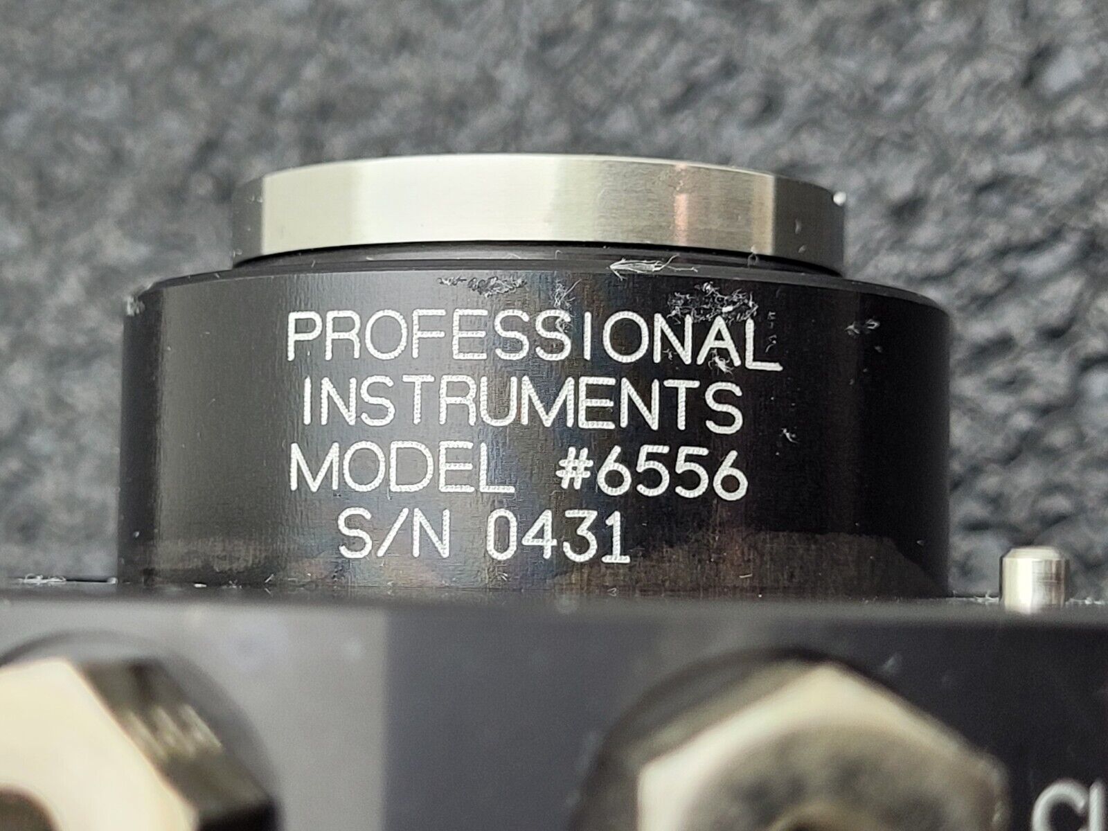 Professional Instruments 6556 Air Bearing Spindle Tested Spins Smoothly K