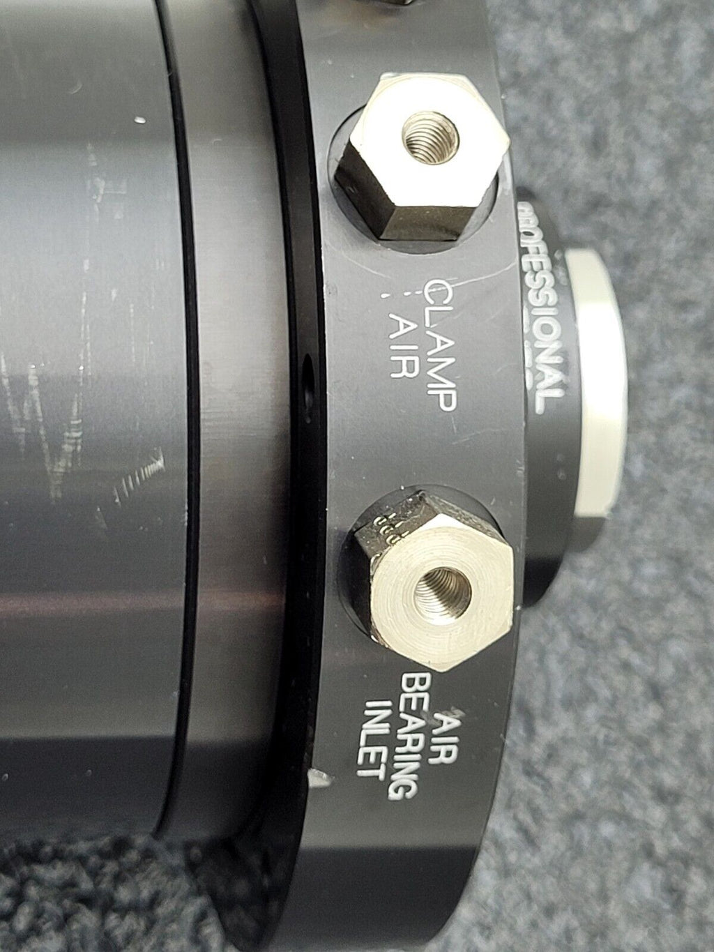Professional Instruments 6556 Air Bearing Spindle Tested Spins Smoothly K
