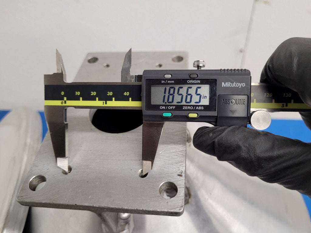 Injection Molding Plastic Pellet Funnel Hopper 16" Aluminum 5"x3" Mounting Holes