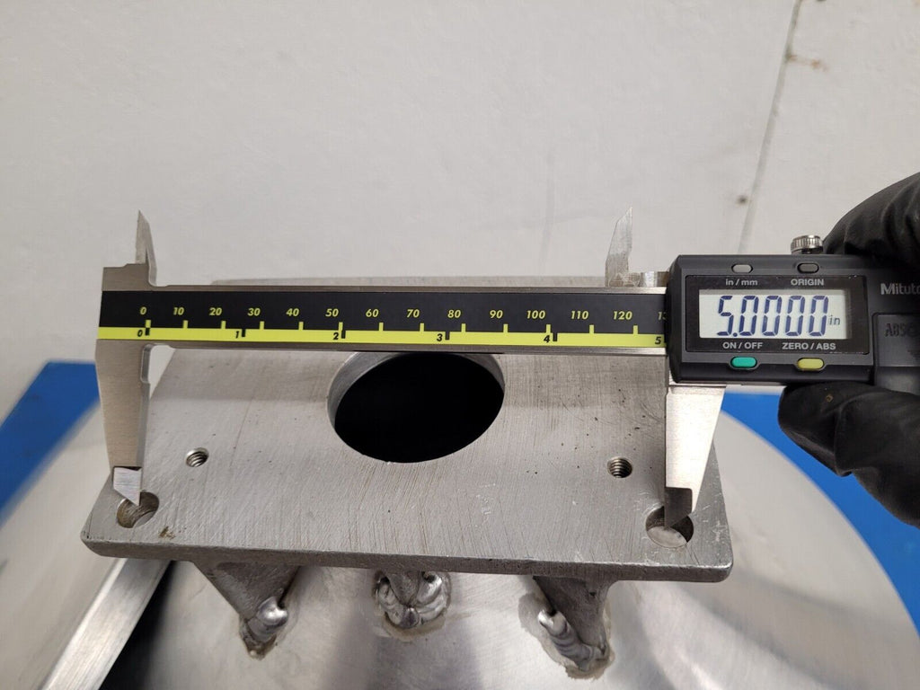 Injection Molding Plastic Pellet Funnel Hopper 16" Aluminum 5"x3" Mounting Holes