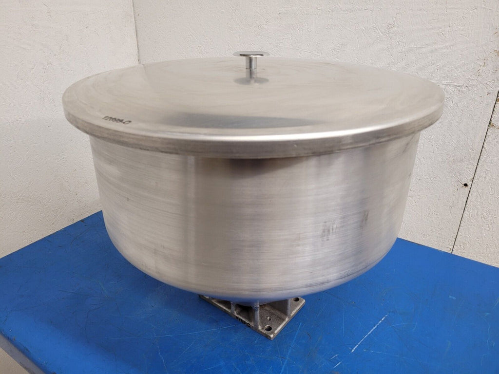 Injection Molding Plastic Pellet Funnel Hopper 16" Aluminum 5"x3" Mounting Holes