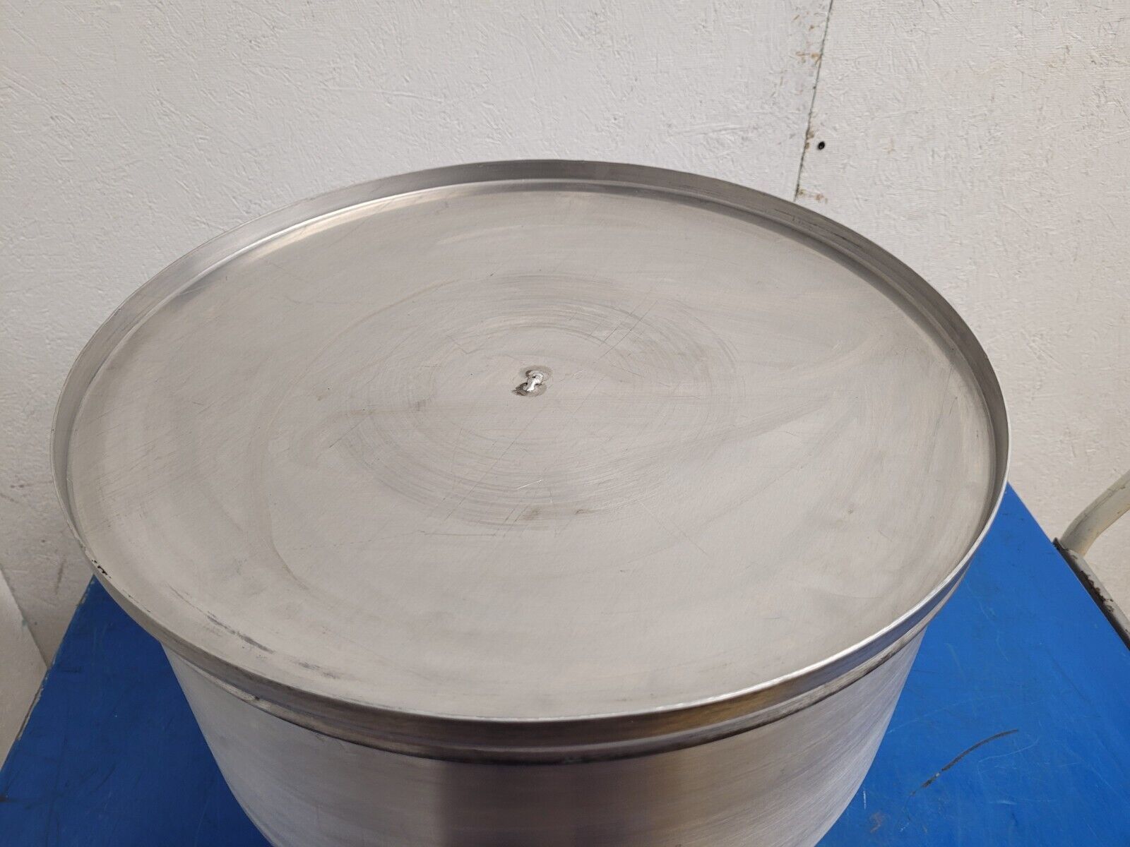 Injection Molding Plastic Pellet Funnel Hopper 16" Aluminum 5"x3" Mounting Holes