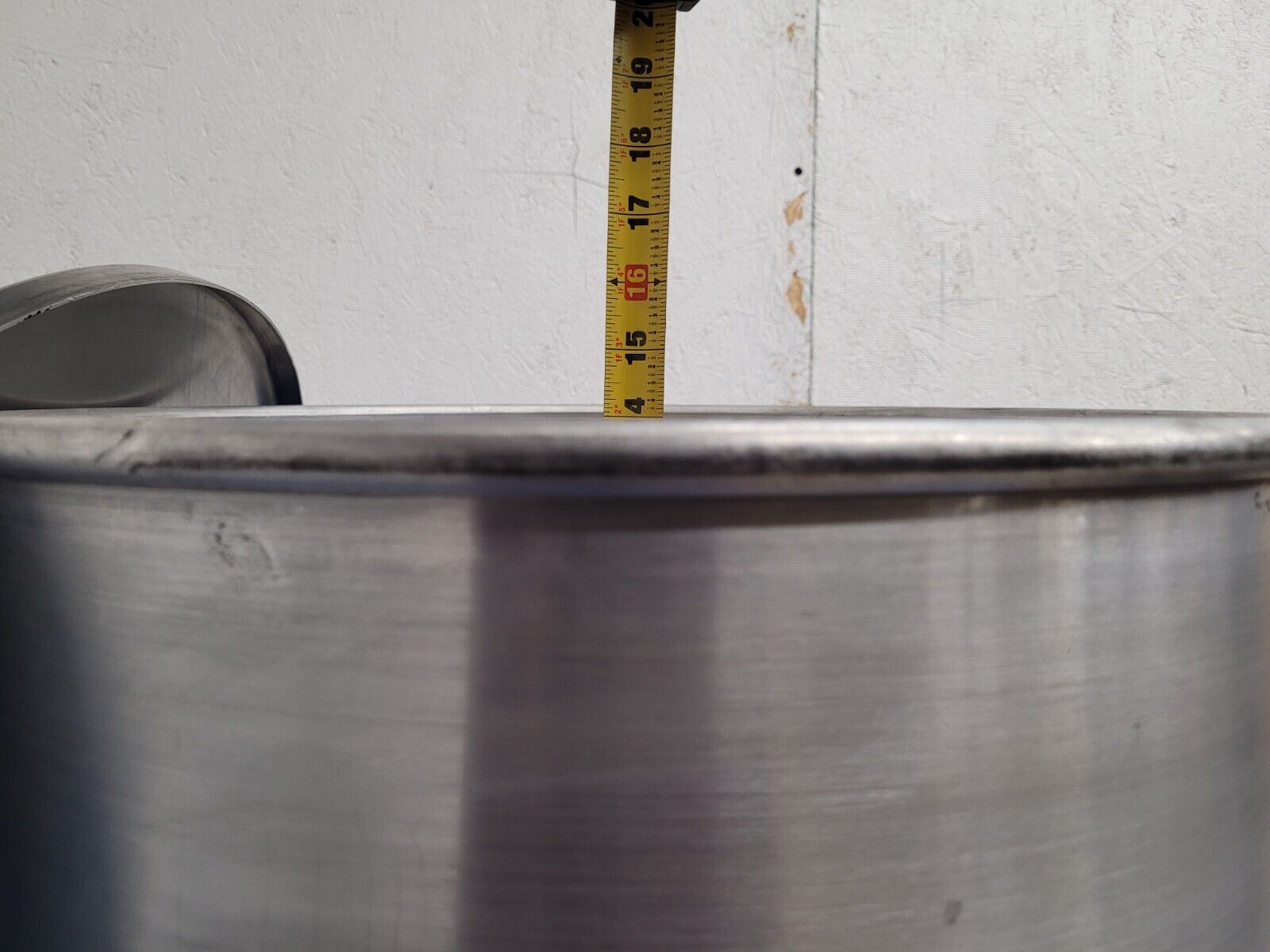 Injection Molding Plastic Pellet Funnel Hopper 16" Aluminum 5"x3" Mounting Holes