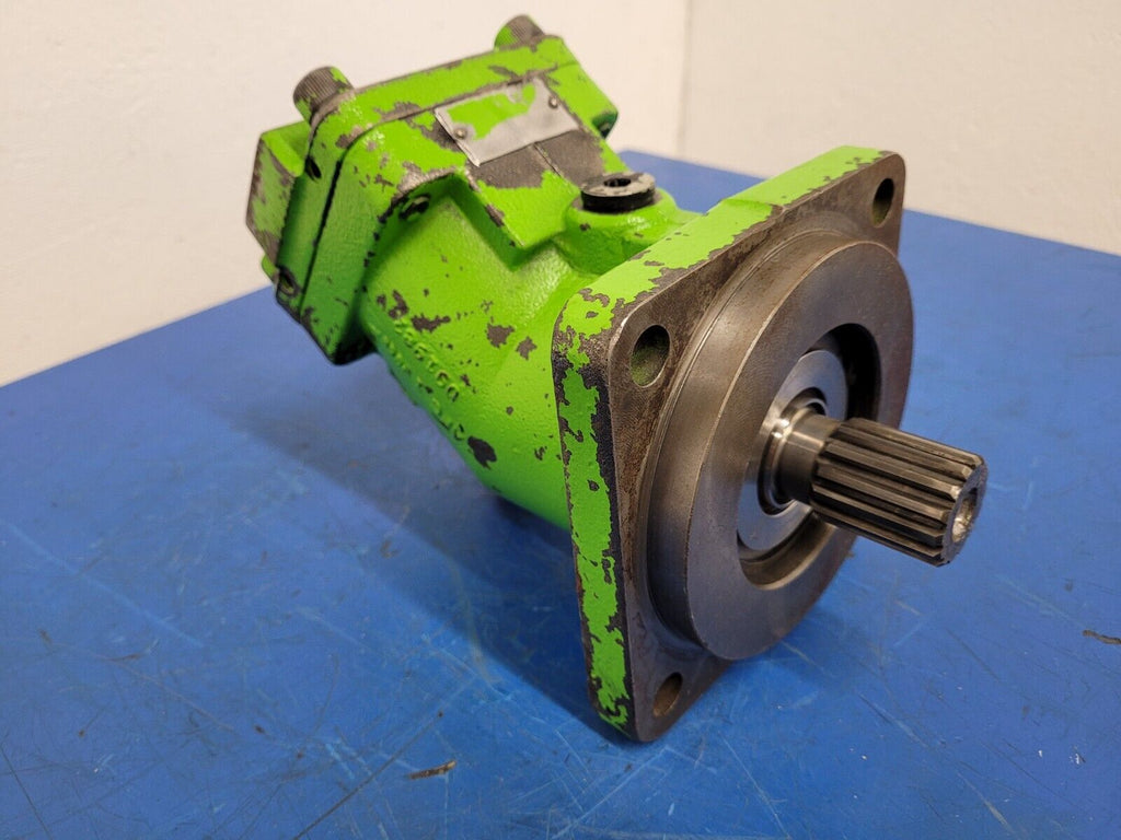Hydro Leduc MA32 Bent Axis Hydraulic Motor SAE C 14T Splined J498b Rear Ports C