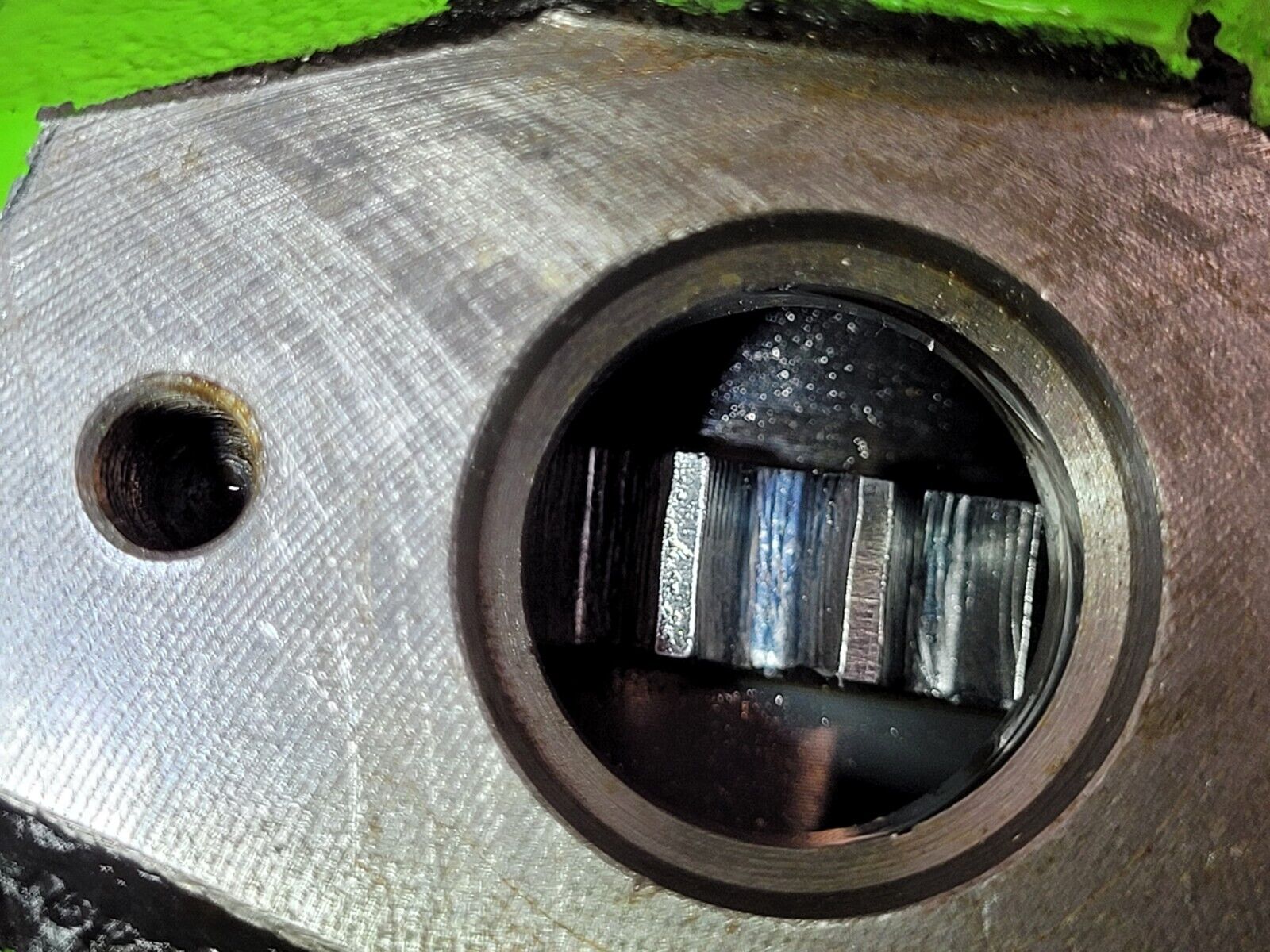 Hydro Leduc MA32 Bent Axis Hydraulic Motor SAE C 14T Splined J498b Rear Ports C