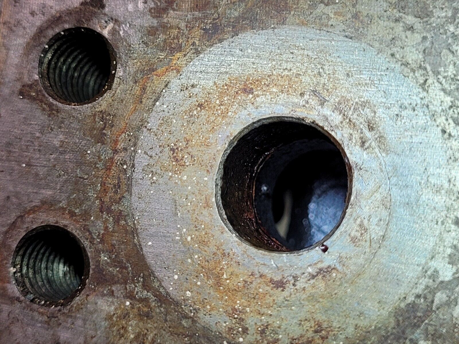 Hydro Leduc MA32 Bent Axis Hydraulic Motor SAE C 14T Splined J498b Rear Ports C