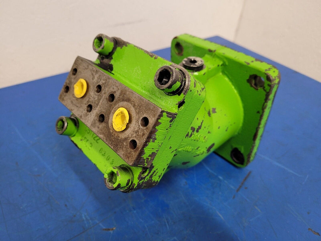 Hydro Leduc MA32 Bent Axis Hydraulic Motor SAE C 14T Splined J498b Rear Ports C