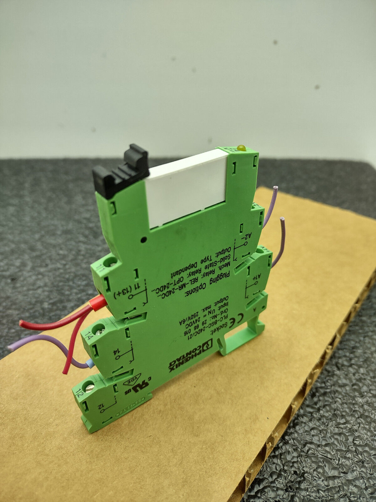 Lot of 65 Phoenix Contact 2966016 PLC-BSC-24DC/21 5 Pin Relay Socket 2961105