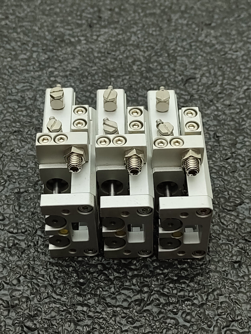 SMC MXS6-10AS-M9NWL Pneumatic Air Linear Guide Slide Cylinder Lot of 3