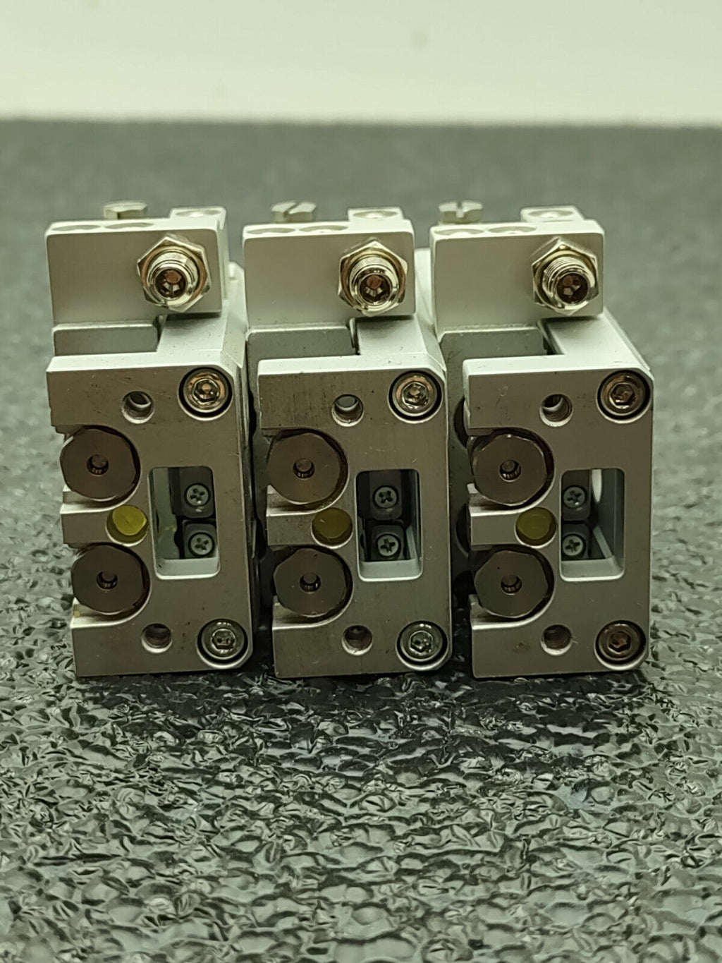 SMC MXS6-10AS-M9NWL Pneumatic Air Linear Guide Slide Cylinder Lot of 3