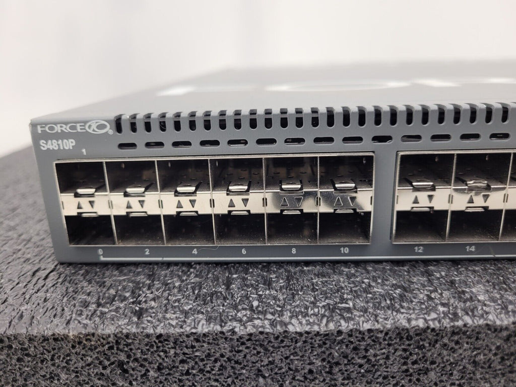 Dell Force 10 S4810P 48-Port SFP+ & 4-Port QSFP+ Network Switch